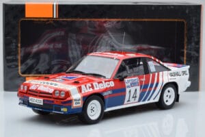 Opel Manta 400 #14 J. McRae / I. Grindrod RAC Rally 1985 IXO 1:18 18RMC098 Metalli — kuva 6 / 6