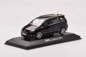 Opel Zafira B OPC Musta Minichamps 1:43 1799622 Metalli — kuva 2 / 4