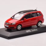 Opel Zafira B OPC Punainen Minichamps 1:43 - image 2 of 4