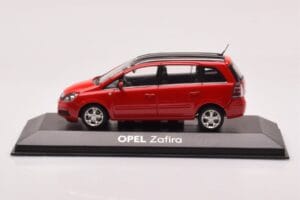 Opel Zafira B OPC Punainen Minichamps 1:43 400045300