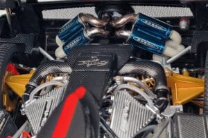 Pagani Zonda Cinque Valkoinen Benny Almost Real 1:18 850601001 Metalli — kuva 9 / 12