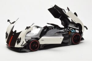 Pagani Zonda Cinque Roadster Valkoinen Benny Almost Real 1:18 850611001 Metalli — kuva 2 / 8