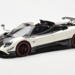 Pagani Zonda Cinque Roadster Valkoinen Benny Almost Real 1:18