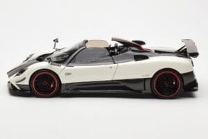Pagani Zonda Cinque Roadster Valkoinen Benny Almost Real 1:18 850611001 Metalli — kuva 4 / 8
