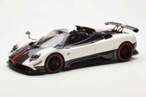 Pagani Zonda Cinque Roadster Valkoinen Benny Almost Real 1:18 850611001