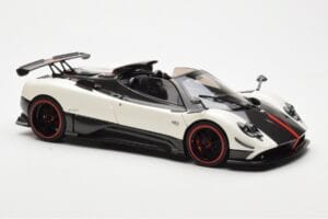Pagani Zonda Cinque Roadster Valkoinen Benny Almost Real 1:18 850611001 Metalli — kuva 6 / 8