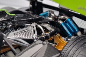 Pagani Zonda Cinque Vihreä Firenze Almost Real 1:18 850602001 Metalli — kuva 11 / 15