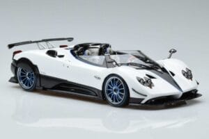 Pagani Zonda HP Barchetta Carbon Fiber Valkoinen LCD 1:18 LCD18009-WH Metalli — kuva 6 / 9
