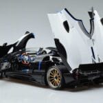 Pagani Zonda HP Barchetta Carbon Fiber Valkoinen LCD 1:18 LCD18009 WH Metalli - image 7 of 9