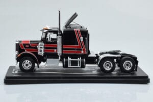 Peterbilt 359 Musta Punainen IXO 1:43 TR158 Metalli — kuva 2 / 4