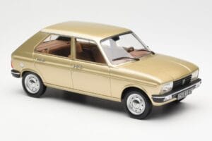 Peugeot 104 GR Beige Metallic Norev 1:18 184904 Metalli — kuva 4 / 6