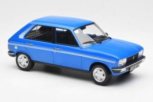 Peugeot 104 S Ibis Sininen Norev 1:18 184903 Metalli — kuva 4 / 6