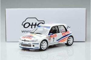 Peugeot 106 Maxi Rally D'Antibes 2000 Otto 1:18 OT947 Hartsi — kuva 6 / 6
