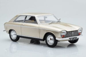 Peugeot 204 Coupe Beige Otto 1:18 OT1024 Hartsi — kuva 4 / 6