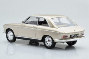 Peugeot 204 Coupe Beige Otto 1:18 OT1024 Hartsi — kuva 5 / 6
