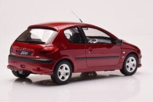 Peugeot 206 S16 Punainen Otto 1:18 OT1039 Hartsi — kuva 2 / 6