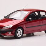 Peugeot 206 S16 Punainen Otto 1:18