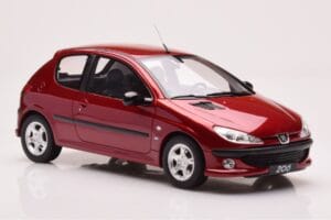 Peugeot 206 S16 Punainen Otto 1:18 OT1039 Hartsi — kuva 4 / 6