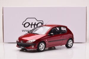 Peugeot 206 S16 Punainen Otto 1:18 OT1039 Hartsi — kuva 6 / 6