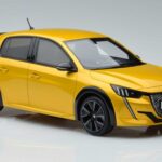 Peugeot 208 GT Line Keltainen Otto 1:18 OT930 Hartsi - image 4 of 6