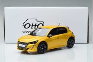 Peugeot 208 GT Line Keltainen Otto 1:18 OT930 Hartsi — kuva 6 / 6