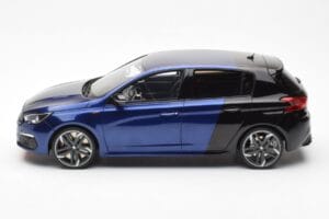 Peugeot 308 GTI Magnetic Sininen Musta Otto 1:18 OT922 Hartsi — kuva 3 / 6