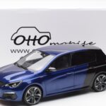 Peugeot 308 GTI Magnetic Sininen Musta Otto 1:18 OT922 - image 6 of 6