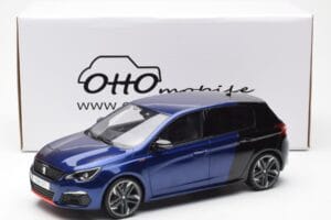 Peugeot 308 GTI Magnetic Sininen Musta Otto 1:18 OT922 Hartsi — kuva 6 / 6