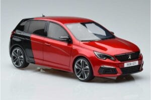 Peugeot 308 T9 GTI Punainen Otto 1:18 OT368 Hartsi — kuva 4 / 6