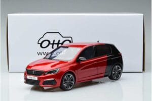 Peugeot 308 T9 GTI Punainen Otto 1:18 OT368 Hartsi — kuva 6 / 6
