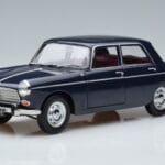 Peugeot 404 Sininen Norev 1:18 184836 Metalli