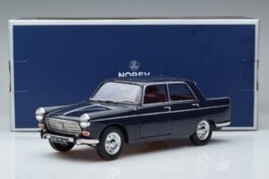 Peugeot 404 Sininen Norev 1:18 184836 Metalli — kuva 7 / 7