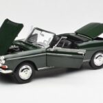 Peugeot 404 Avoauto Antique Green Rajoitettu Erä Norev 1:18 184829 - image 2 of 8