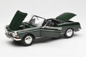 Peugeot 404 Avoauto Antique Green Rajoitettu Erä Norev 1:18 184829 Metalli — kuva 2 / 8
