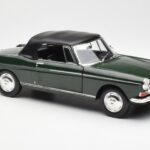 Peugeot 404 Avoauto Antique Green Rajoitettu Erä Norev 1:18 184829 - image 6 of 8