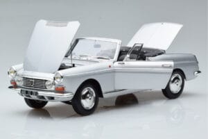 Peugeot 404 Avoauto Hopea Norev 1:18 184835 Metalli — kuva 2 / 8