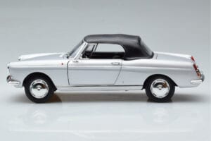 Peugeot 404 Avoauto Hopea Norev 1:18 184835 Metalli — kuva 4 / 8