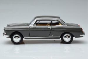 Peugeot 404 Coupe Graphite Harmaa Norev 1:18 184834 Metalli — kuva 4 / 7