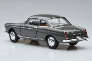 Peugeot 404 Coupe Graphite Harmaa Norev 1:18 184834 Metalli — kuva 6 / 7