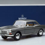 Peugeot 404 Coupe Graphite Harmaa Norev 1:18 - image 7 of 7
