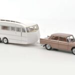 Peugeot 404 Asuntovaunun Kanssa Henon Norev 1:18 184837 Metalli