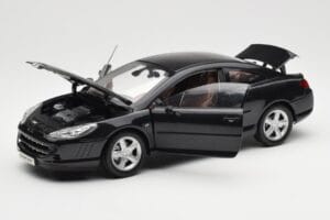 Peugeot 407 Coupe Musta Norev 1:18 184752 Metalli — kuva 2 / 8