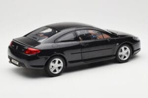 Peugeot 407 Coupe Musta Norev 1:18 184752 Metalli — kuva 3 / 8