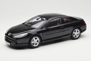 Peugeot 407 Coupe Musta Norev 1:18 184752