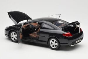 Peugeot 407 Coupe Musta Norev 1:18 184752 Metalli — kuva 5 / 8