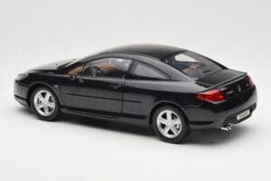 Peugeot 407 Coupe Musta Norev 1:18 184752 Metalli — kuva 7 / 8