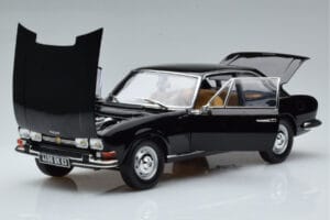 Peugeot 504 Coupe Musta Norev 1:18 184816 Metalli — kuva 2 / 7