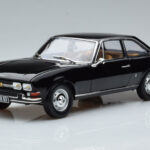 Peugeot 504 Coupe Musta Norev 1:18