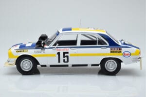 Peugeot 504 Ti #15 B. Consten Rally Morocco 1975 IXO 1:18 18RMC044C Metalli — kuva 3 / 6