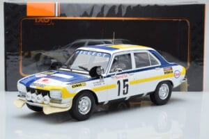 Peugeot 504 Ti #15 B. Consten Rally Morocco 1975 IXO 1:18 18RMC044C Metalli — kuva 6 / 6